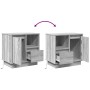 Cabinet de Noche con LED Gris Sonoma 50x34,5x50 cm | Foro24.es | Tu tienda online para hogar, jardín y más Foro24.es