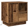 Mesitas de Noche con LED 2 pcs Madera Vieja 50x34,5x50 cm | Foro24.es | Tu tienda online para hogar, jardín y más Foro24.es