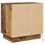 Mesitas de Noche con LED 2 pcs Madera Vieja 50x34,5x50 cm | Foro24.es | Tu tienda online para hogar, jardín y más Foro24.es