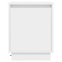 Mesita de Noche con Luces LED Blanca 39x34,5x50 cm | Foro24.es | Tu tienda online para hogar, jardín y más Foro24.es