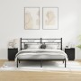 Mesas de Noche con Luces LED 2 pcs Negro 39x34,5x50 cm | Foro24.es | Tu tienda online para hogar, jardín y más Foro24.es
