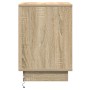 Mesita de Noche con Luces LED Roble Sonoma 39x34,5x50 cm | Foro24.es | Tu tienda online para hogar, jardín y más Foro24.es