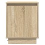 Mesas de Noche con Luces LED 2 piezas Roble Sonoma 39x34,5x50 cm | Foro24.es | Tu tienda online para hogar, jardín y más Foro24.es