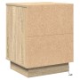 Mesas de Noche con Luces LED 2 piezas Roble Sonoma 39x34,5x50 cm | Foro24.es | Tu tienda online para hogar, jardín y más Foro24.es