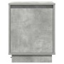 Mesitas de Noche con Luces LED 2 pcs Gris Concreto 39x34,5x50 cm | Foro24.es | Tu tienda online para hogar, jardín y más Foro24.es