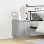 Cabinet de noche con luces LED Gris Sonoma 39x34,5x50 cm | Foro24.es | Tu tienda online para hogar, jardín y más Foro24.es