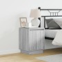 Mesas de Noche con Luces LED 2 pcs Gris Sonoma 39x34,5x50 cm von , Nachttische - Ref: Foro24-869605, Preis: 87,31 €, Rabatt: %