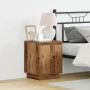 Cabinet de Noche con Luces LED Madera Vieja 39x34.5x50 cm | Foro24.es | Tu tienda online para hogar, jardín y más Foro24.es