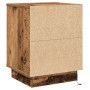 Cabinet de Noche con Luces LED Madera Vieja 39x34.5x50 cm | Foro24.es | Tu tienda online para hogar, jardín y más Foro24.es