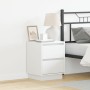 Cabinet de Noche con Luces LED 2 pcs Blanco 39x34.5x50 cm von , Nachttische - Ref: Foro24-869611, Preis: 105,42 €, Rabatt: %