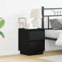Cabinet de Noche con Luces LED Negras 39x34.5x50 cm | Foro24.es | Tu tienda online para hogar, jardín y más Foro24.es