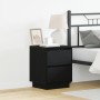 Cabinet de Noche con Luces LED Negras 39x34.5x50 cm | Foro24.es | Tu tienda online para hogar, jardín y más Foro24.es