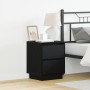 Cabinets de Noche con Luces LED 2 pcs Negro 39x34.5x50 cm | Foro24.es | Tu tienda online para hogar, jardín y más Foro24.es