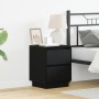 Cabinets de Noche con Luces LED 2 pcs Negro 39x34.5x50 cm | Foro24.es | Tu tienda online para hogar, jardín y más Foro24.es