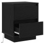 Cabinets de Noche con Luces LED 2 pcs Negro 39x34.5x50 cm | Foro24.es | Tu tienda online para hogar, jardín y más Foro24.es