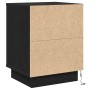 Cabinets de Noche con Luces LED 2 pcs Negro 39x34.5x50 cm | Foro24.es | Tu tienda online para hogar, jardín y más Foro24.es
