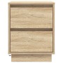 Mesita de Noche con Luces LED Roble de Sonoma 39x34.5x50 cm | Foro24.es | Tu tienda online para hogar, jardín y más Foro24.es