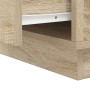 Mesita de Noche con Luces LED Roble de Sonoma 39x34.5x50 cm | Foro24.es | Tu tienda online para hogar, jardín y más Foro24.es