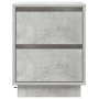 Cabinet de Noche con Luces LED Concreto Gris 39x34.5x50 cm | Foro24.es | Tu tienda online para hogar, jardín y más Foro24.es