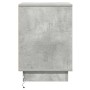 Cabinet de Noche con Luces LED Concreto Gris 39x34.5x50 cm | Foro24.es | Tu tienda online para hogar, jardín y más Foro24.es