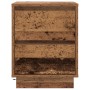 Cabinet de Noche con Luces LED 2 pcs Madera Vieja 39x34.5x50 cm | Foro24.es | Tu tienda online para hogar, jardín y más Foro24.es