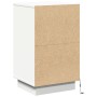 Armario Auxiliar con LED Blanco 39x34.5x65 cm Madera Elaborada von , Nachttische - Ref: Foro24-869626, Preis: 76,47 €, Rabatt: %