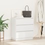 Mesita de noche luz LED madera ingeniería blanca 71x34,5x75 cm | Foro24.es | Tu tienda online para hogar, jardín y más Foro24.es