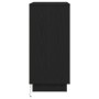 Mesita de noche LED madera ingeniería roble negro 71x34,5x75 cm by , Nightstands - Ref: Foro24-869635, Price: 104,27 €, Disco...