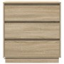 Mesita de noche LED madera ingeniería roble Sonoma 71x34,5x75cm | Foro24.es | Tu tienda online para hogar, jardín y más Foro24.es