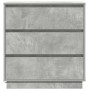 Mesita de noche LED madera color gris hormigón 71x34,5x75 cm von , Nachttische - Ref: Foro24-869637, Preis: 98,05 €, Rabatt: %