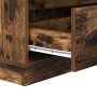 Mesita de noche LED madera color roble ahumado 71x34,5x75 cm | Foro24.es | Tu tienda online para hogar, jardín y más Foro24.es
