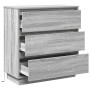 Mesita de noche LED madera color gris Sonoma 71x34,5x75 cm | Foro24.es | Tu tienda online para hogar, jardín y más Foro24.es