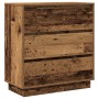 Mesita de noche LED madera ingeniería envejecida 71x34,5x75 cm | Foro24.es | Tu tienda online para hogar, jardín y más Foro24.es