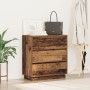 Mesita de noche LED madera ingeniería envejecida 71x34,5x75 cm | Foro24.es | Tu tienda online para hogar, jardín y más Foro24.es