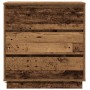 Mesita de noche LED madera ingeniería envejecida 71x34,5x75 cm | Foro24.es | Tu tienda online para hogar, jardín y más Foro24.es