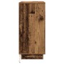 Mesita de noche LED madera ingeniería envejecida 71x34,5x75 cm | Foro24.es | Tu tienda online para hogar, jardín y más Foro24.es