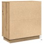Mesita de noche LED madera color roble artisan 71x34,5x75 cm by , Nightstands - Ref: Foro24-869641, Price: 98,05 €, Discount: %
