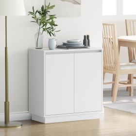 Aparador LED en Blanco - 71x34.5x75 cm, Hecho de