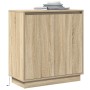 Sideboard  con LED en Roble Sonoma - 71 x 34.5 x 75 cm - Hecho de Madera Elaborada | Foro24.es | Tu tienda online para hogar, jardín y más Foro24.es