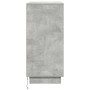 Aparador luz LED madera ingeniería gris hormigón 71x34,5x75cm | Foro24.es | Tu tienda online para hogar, jardín y más Foro24.es