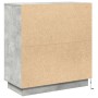 Aparador luz LED madera ingeniería gris hormigón 71x34,5x75cm | Foro24.es | Tu tienda online para hogar, jardín y más Foro24.es
