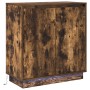 Aparador luz LED madera ingeniería roble ahumado 71x34,5x75 cm | Foro24.es | Tu tienda online para hogar, jardín y más Foro24.es