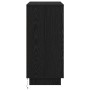 Sideboard con LED Negro Roble 71x34,5x75 cm Madera Elaborada | Foro24.es | Tu tienda online para hogar, jardín y más Foro24.es