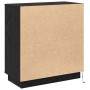 Sideboard con LED Negro Roble 71x34,5x75 cm Madera Elaborada | Foro24.es | Tu tienda online para hogar, jardín y más Foro24.es