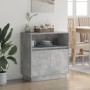 Sideboard con LED Gris Concreto 71x34,5x75 cm Madera de ingeniería | Foro24.es | Tu tienda online para hogar, jardín y más Foro24.es