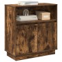 Sideboard con LED Roble Ahumado 71x34,5x75 cm Madera Elaborada | Foro24.es | Tu tienda online para hogar, jardín y más Foro24.es