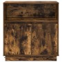 Sideboard con LED Roble Ahumado 71x34,5x75 cm Madera Elaborada | Foro24.es | Tu tienda online para hogar, jardín y más Foro24.es
