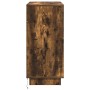 Sideboard con LED Roble Ahumado 71x34,5x75 cm Madera Elaborada | Foro24.es | Tu tienda online para hogar, jardín y más Foro24.es