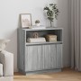 Sideboard con LED Gris Sonoma 71x34,5x75 cm Madera elaborada | Foro24.es | Tu tienda online para hogar, jardín y más Foro24.es
