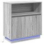 Sideboard con LED Gris Sonoma 71x34,5x75 cm Madera elaborada | Foro24.es | Tu tienda online para hogar, jardín y más Foro24.es